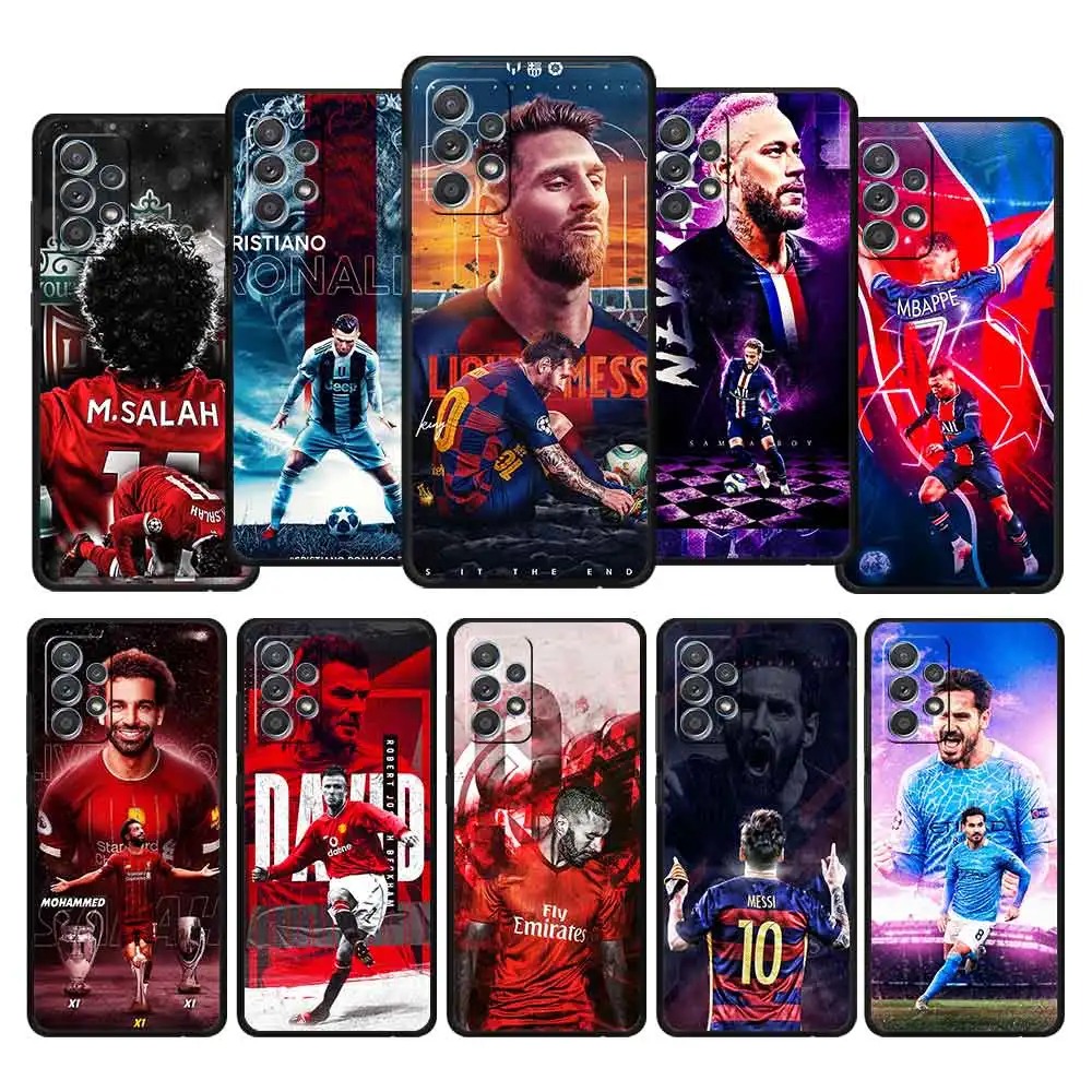 

Football Star Player Phone Case for Samsung Galaxy A12 A51 A21s A02 A02s A22 A32 A52 A72 4G 5G Funda Cover Silicone Smartphone