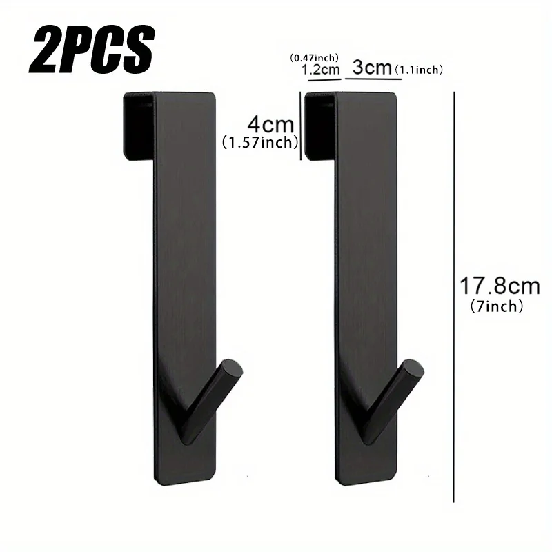 

2 шт. вешалки для халатов из нержавеющей стали