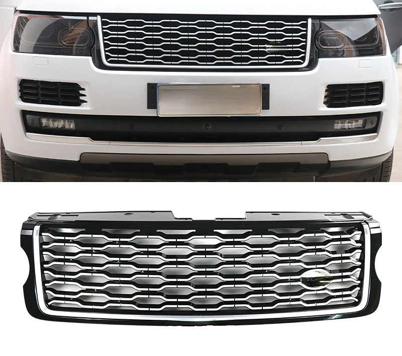 

Решетка радиатора переднего бампера для Land Rover Range Rover Vogue 2013 -2017, обновление до 2018 года, новый стиль для Range Rover VOGUE L405