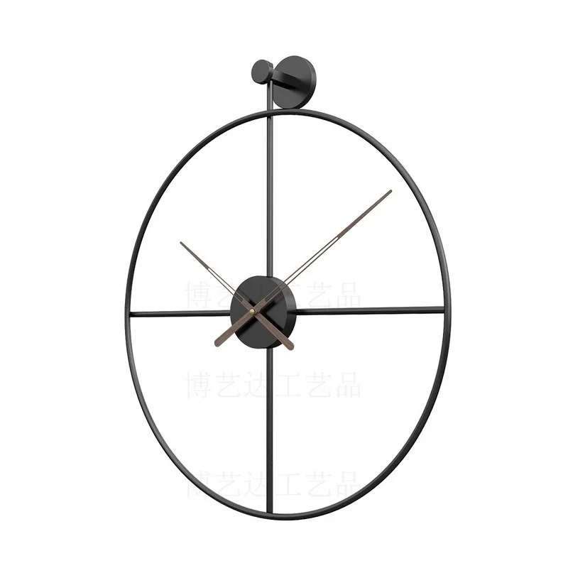 

Nordic Large Wall Clock Metal Silent Luxury Gold Spain Watches 3d Modern Clocks Wall Home Decor Living Room Home Decoration Gift