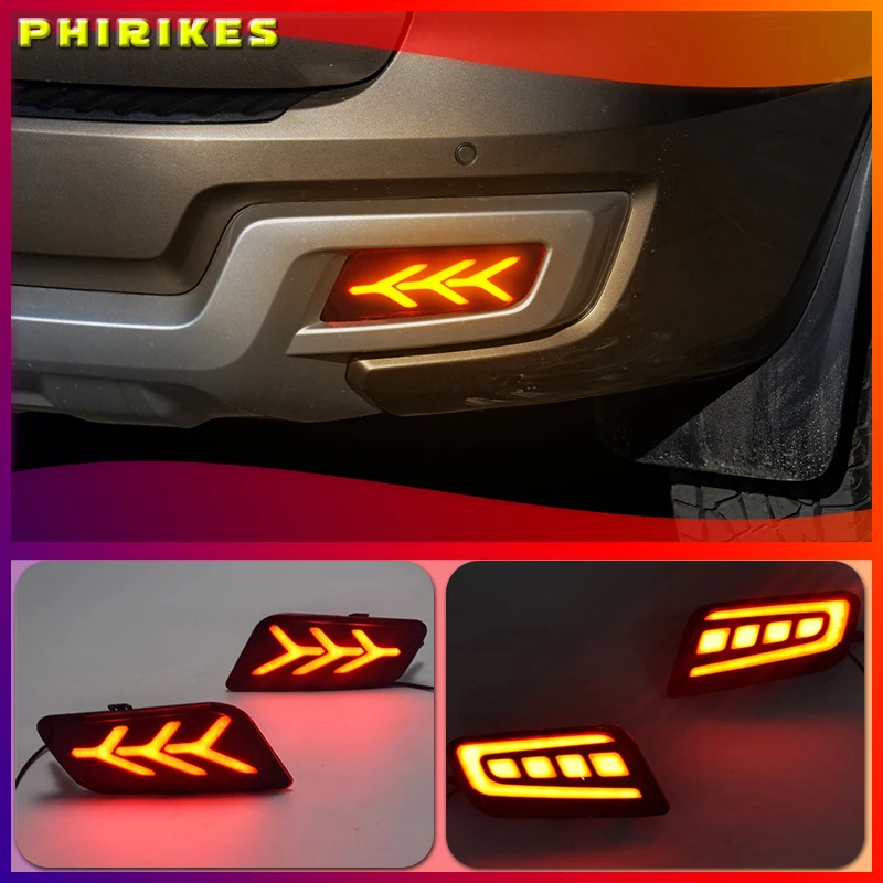 

1 комплект для ford Everest 2016 2017 2018 светодиодный ные дневные ходовые огсветильник, задний бампер, противотуманные фары, стоп светильник, указател...