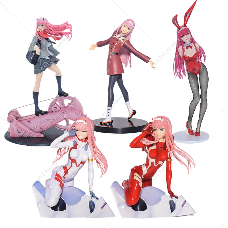 

Amine Figure Darling in the FRANXX Zero Two 02 Action Figure DARLING in the FRANXX Ichigo Figurine Collectible Model Toys