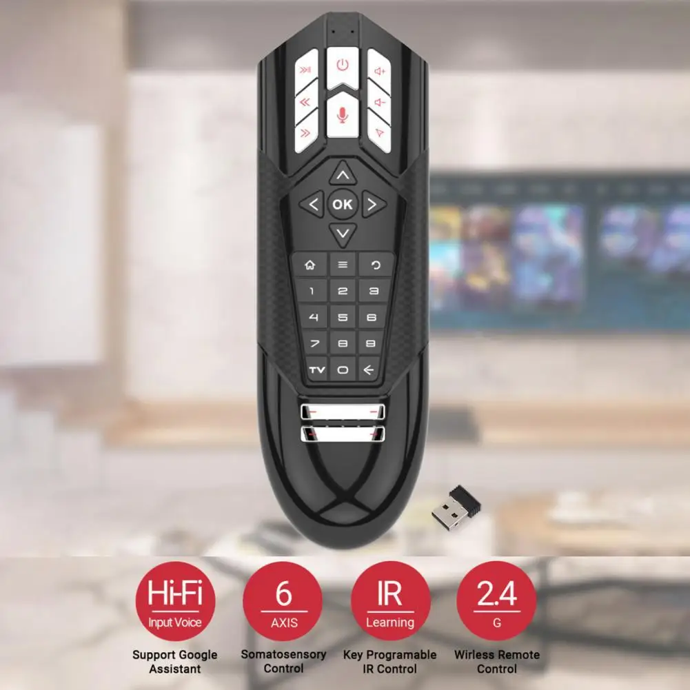 

Мышь воздушная портативная беспроводная, 2,4 ГГц, Smart TV
