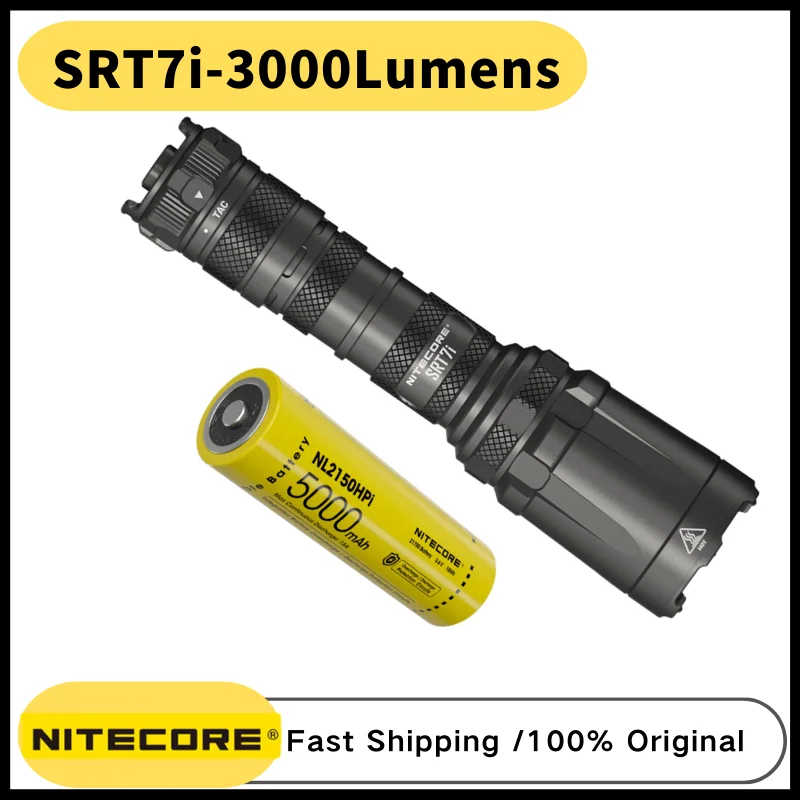 

Фонарик NITECORE SRT7i, 3000 лм, макс. 580 м