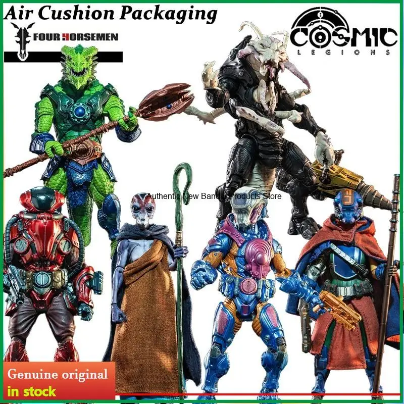 Фото Коллекционная фигурка Four Horsemen Studios Cosmic Legions Cardinal Outpost Zaxxius Sphexxian Cavern Sphexx Ratio №2