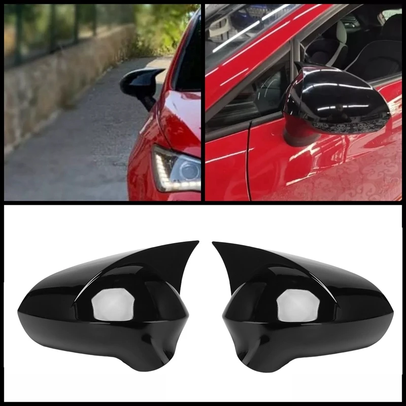 

Накладка на зеркало заднего вида автомобиля крышки боковых дверей заднего вида для Seat Ibiza Cupra 2009-2017