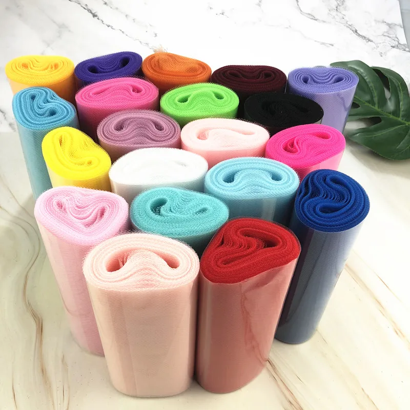 

Tulle Roll 25 Yards 15cm Baby Shower TUTU Baby Show Wedding Decoration Organza DIY Tutu Skirt Crafts Birthday Party Supplies