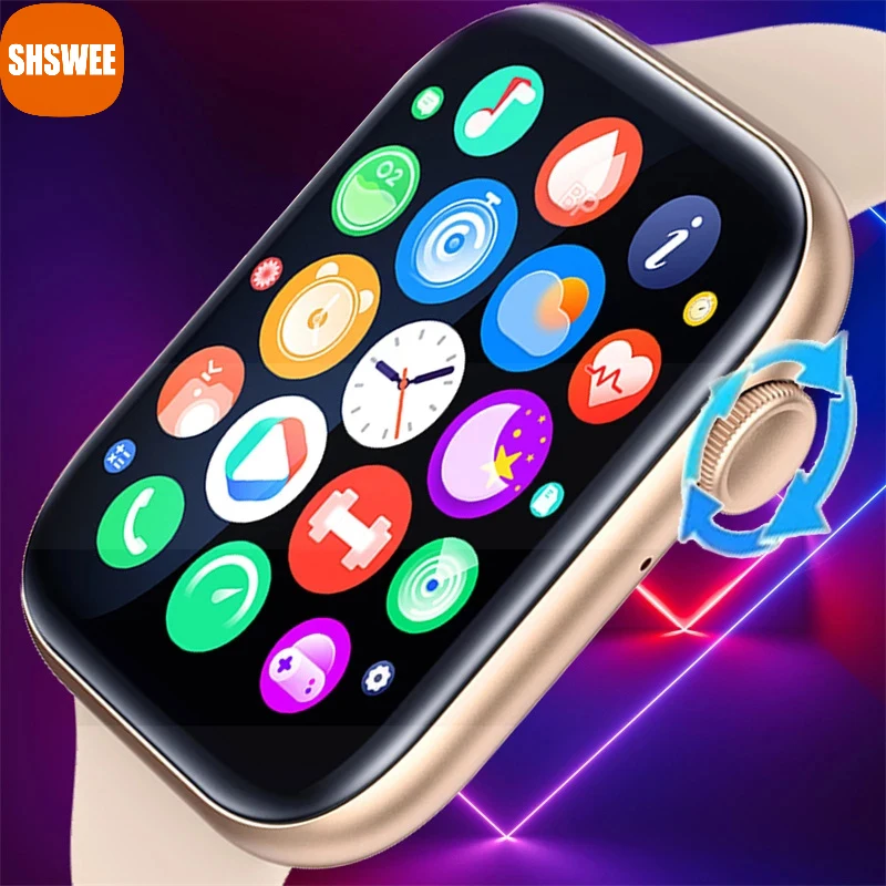 

Смарт-часы для Samsung, Apple, Xiaomi, Huawei, Bluetooth, поддержка звонков, для мужчин, 120 Спорт, новинка 2022, женские Смарт-часы с вращающимися клавишами + короб...