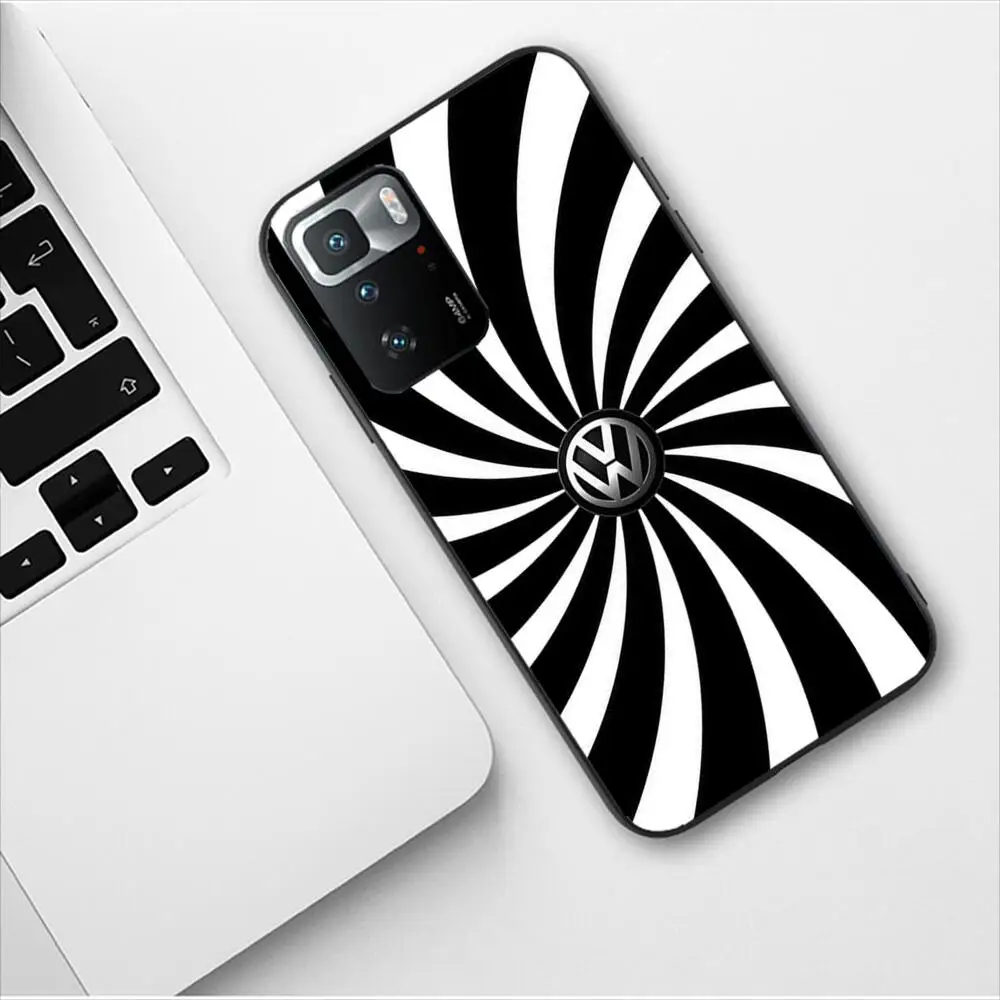 Volkswagen Luxury Car Logo New Phone Case For Redmi 9 9A 7A 10 8A 10A 8 Note 11 10S 7 11S Plus POCO X3 Pro Fashion Soft Covers