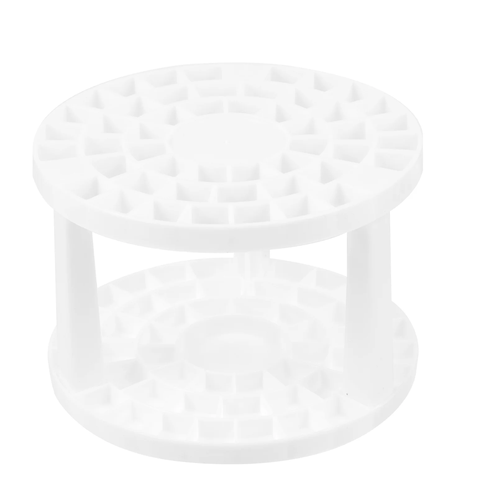 Сушилка для кистей макияжа подставка косметики пластиковый съемный держатель