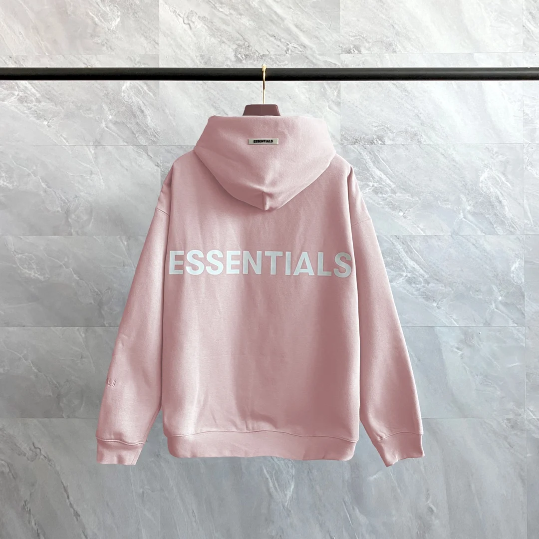 

Essentials 3M Reflection Hoodies Men Women 1:1 Best Quality 3M Reflection Logo Hip hop Streetwear Pullover Hooded Sweatshirt
