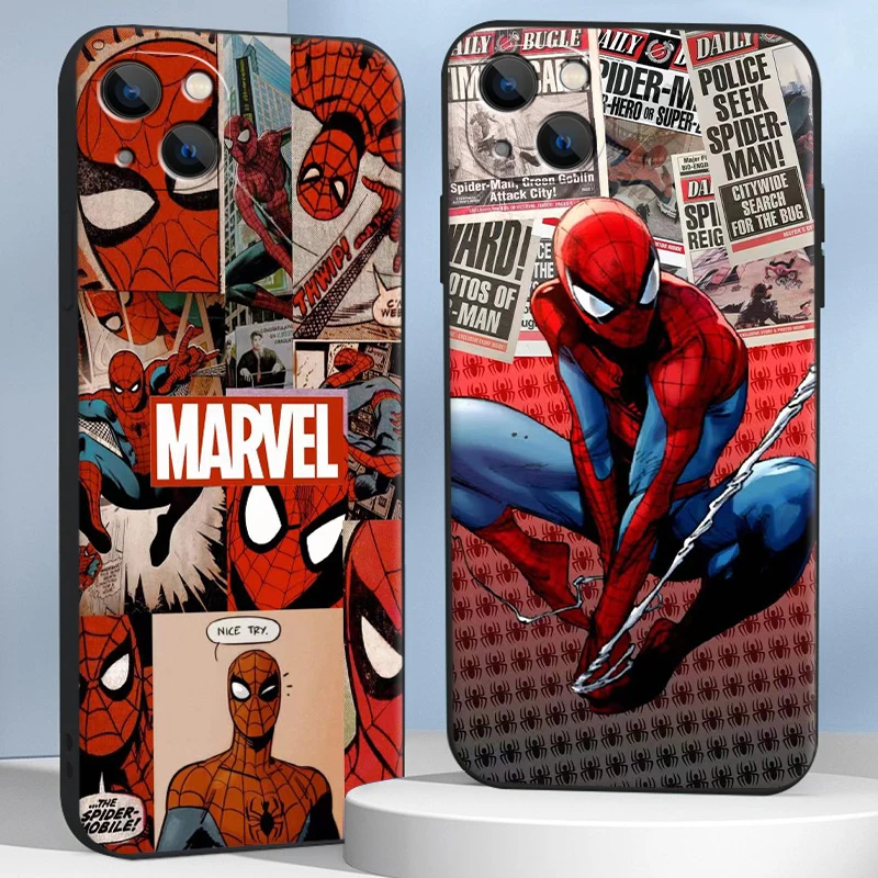 

Marvel Iron Man Phone Cases For iPhone 11 12 Pro MAX 6S 7 8 Plus XS MAX 12 13 Mini X XR SE 2020 Soft TPU Funda Carcasa