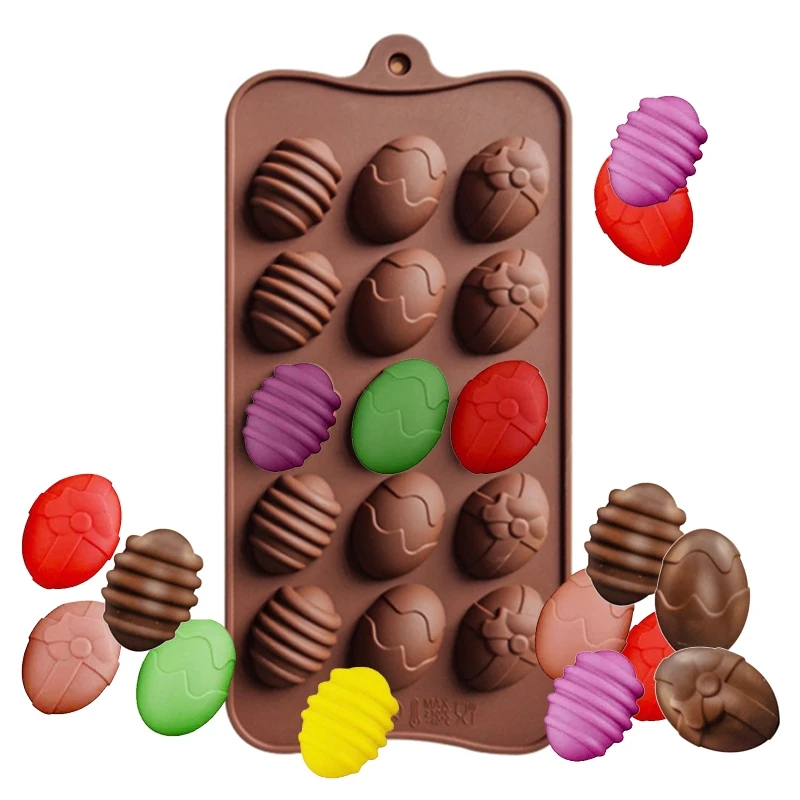 Форма для выпечки в пасхальном стиле силиконовые формы торта шоколада яиц гибкие