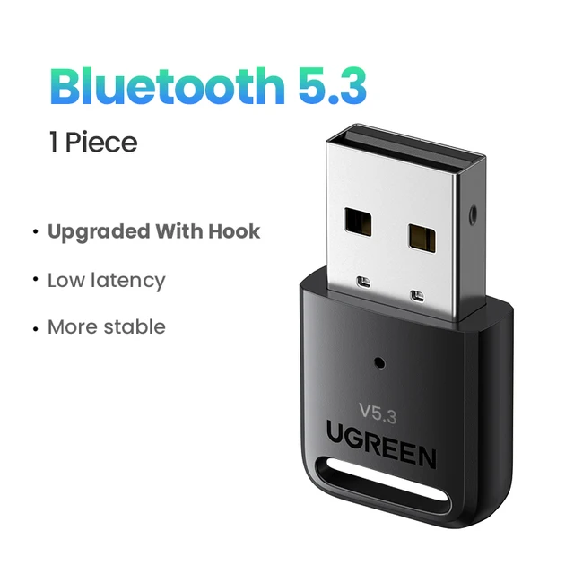 UGREEN USB Bluetooth 5,0 передатчик приемник адаптер ключ для беспроводных наушники в форме мыши ПК Музыка Аудио Bluetooth 5,0 адаптер