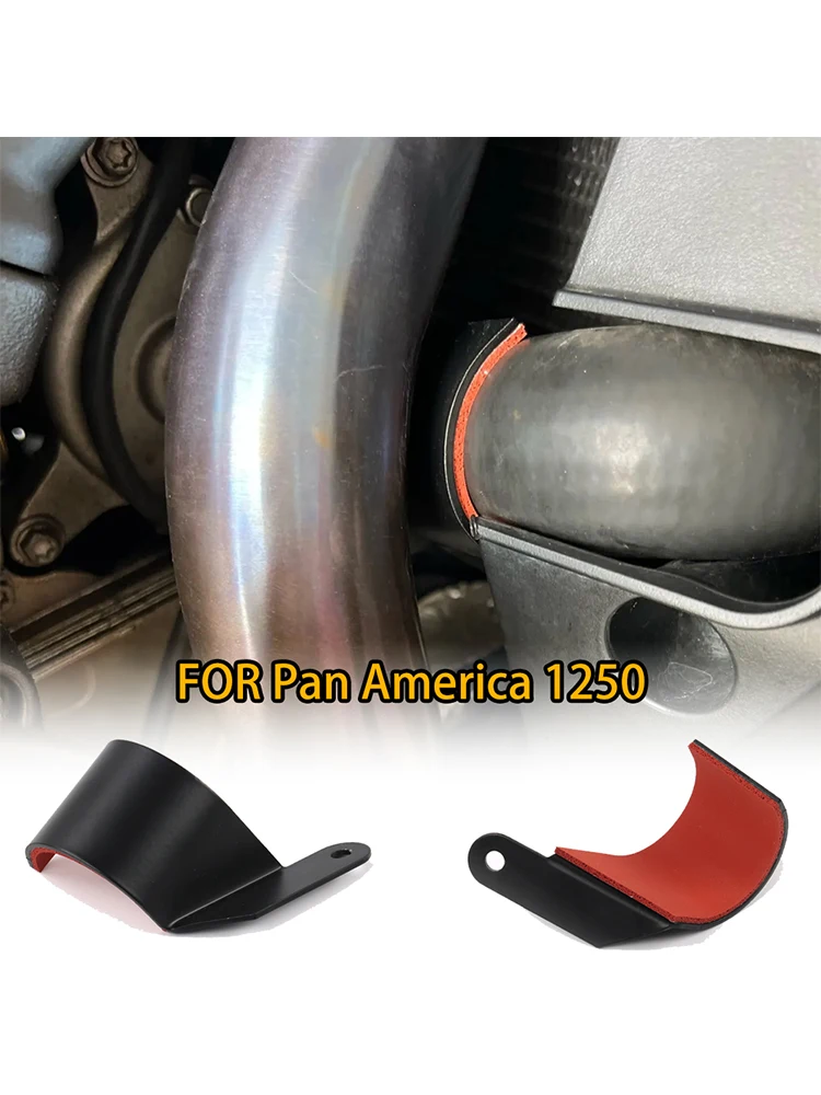 

Harley Pan America 1250 RA1250 S комплект защиты теплозащитного экрана черный для 2021-2024 аксессуары для защиты выхлопной трубы мотоцикла
