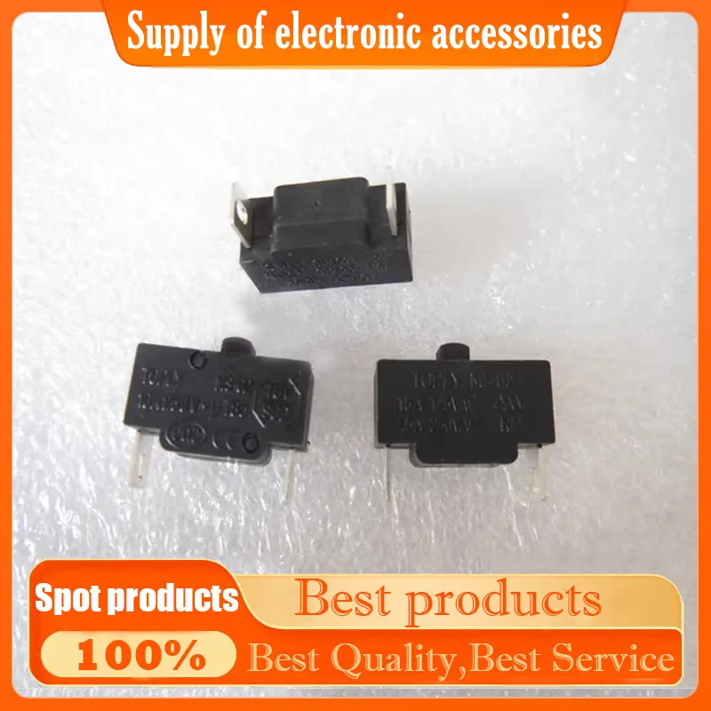 

MS-02 Аксессуары для фена Переключатель для фена 2-контактный кнопочный переключатель горячего и холодного воздуха 10A250V T85 Нормально открытый