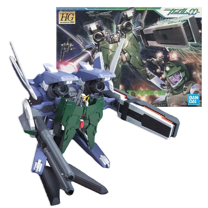 

Набор оригинальных моделей Bandai Gundam, Аниме Фигурки HG 00 1/144 Gnarms Type-D, коллекционная фигурка Gunpla аниме, игрушки для детей