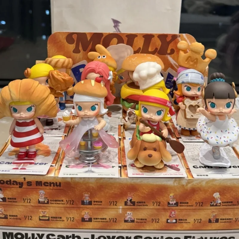 Подлинная глухая коробка серия Molly Breadhead фигурка куклы время выпечки Carb Lover ПВХ