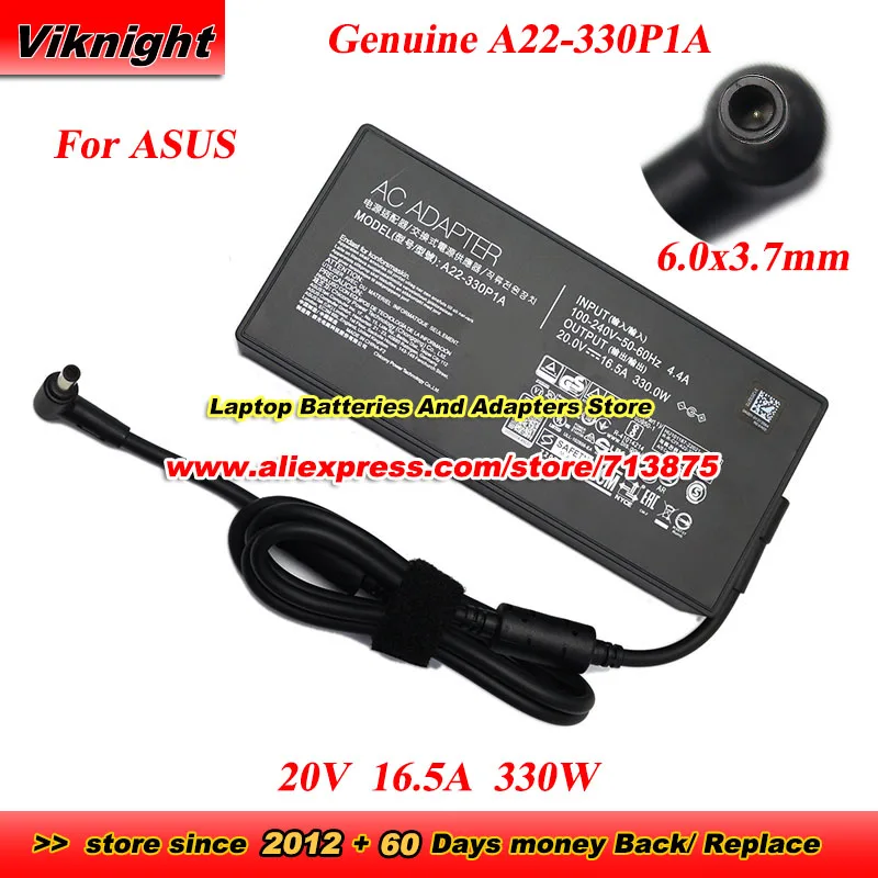 Оригинальный адаптер переменного тока A22-330P1A 20 В 16 5 А 330 Вт для ASUS ROG STRIX