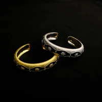 amorita boutique 925sliver 18k gold wedding jewelry bridal bangle zircon dubai engagement gift luxry jewelry open bangle