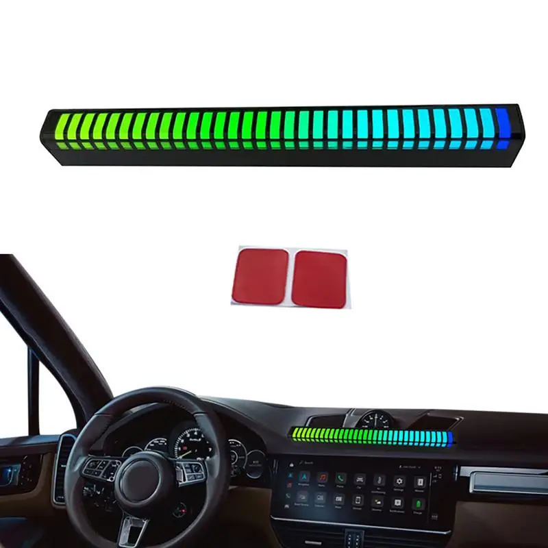 

Car LED Lights Interior Car RGB Ambient Lighting 3D Pickup Atmosphere Lights Wireless Smart App Control LED Rhythm Light For
