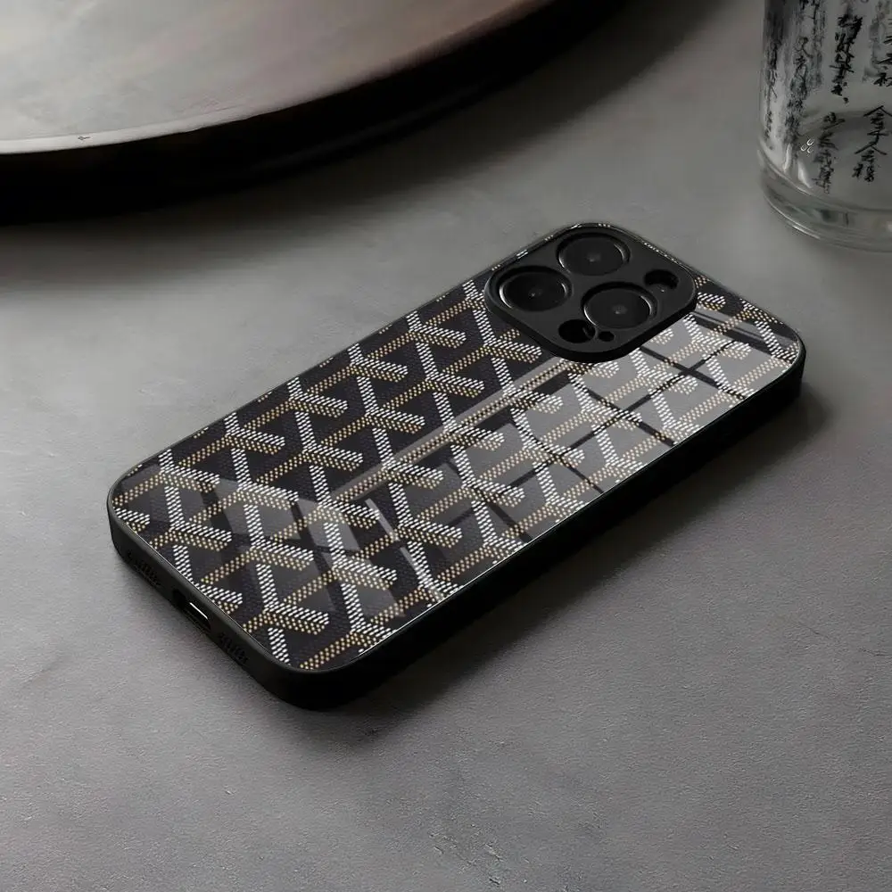 Модный роскошный чехол для телефона G-Goyards 2024 новинка IPhone 16 15 14 Pro 13 11 12 XR XS MAX 7 8 Plus