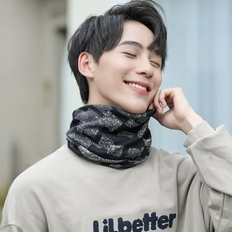 Зимняя женская шапка теплые облегающие шапки головной убор бандана повязка на