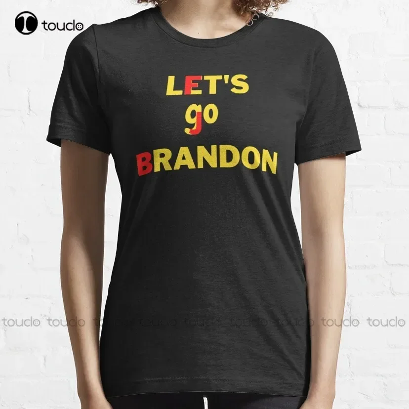 Футболка Let'S Go Brandon (F J B) в классическом стиле, винтажные рубашки для женщин, модные забавные футболки унисекс для взрослых и подростков, новые размеры Xs-5Xl (art.: 3920db80c3ada) - 3920db80c3ada