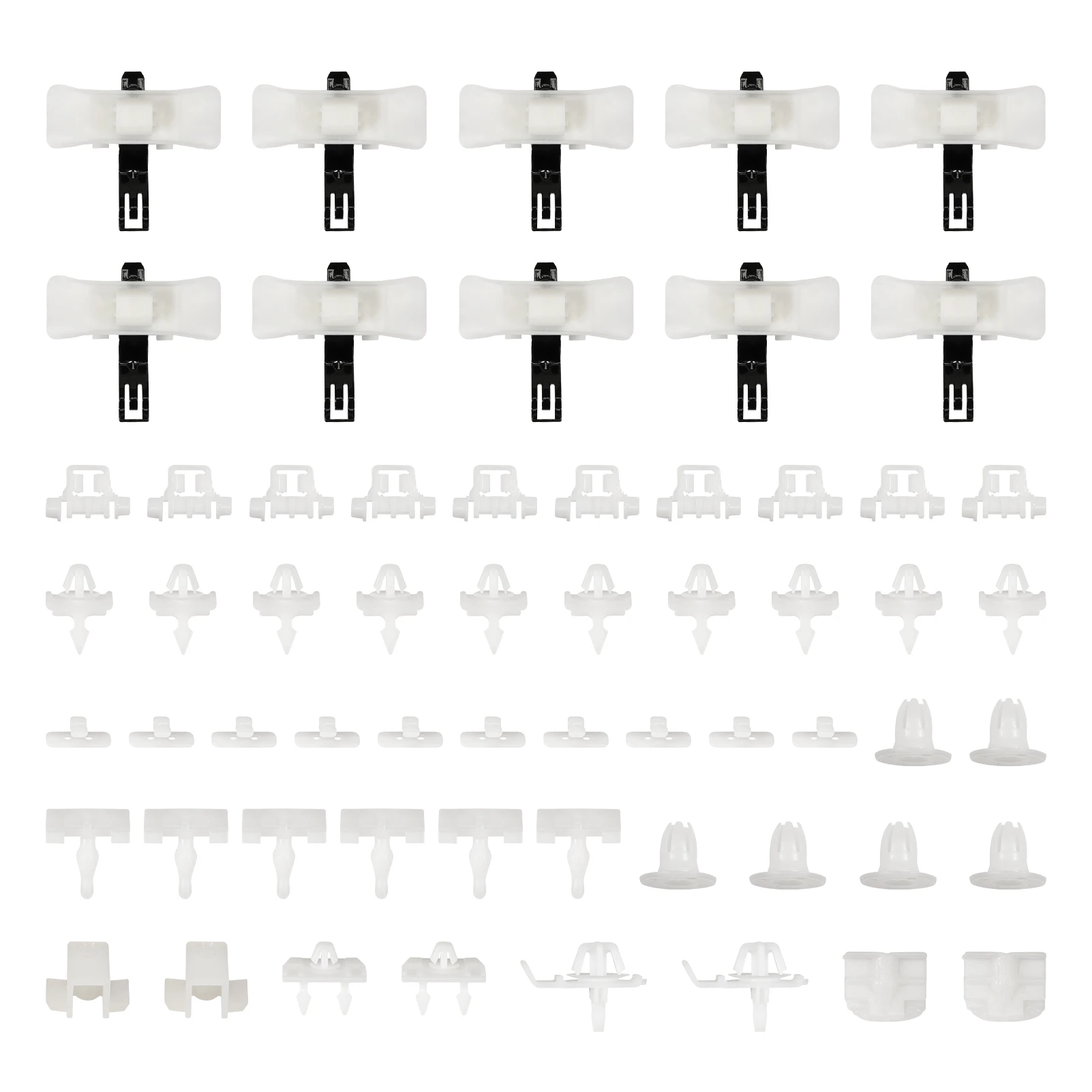 

Монтажные зажимы для планки, зажимы для боковых полосок, фиксаторы отделки для Mercedes-Benz 124 Notchback W124