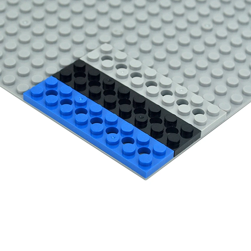 20 шт. Детский конструктор MOC Technical 3738 Technology Plate 2x8 с 7 отверстиями