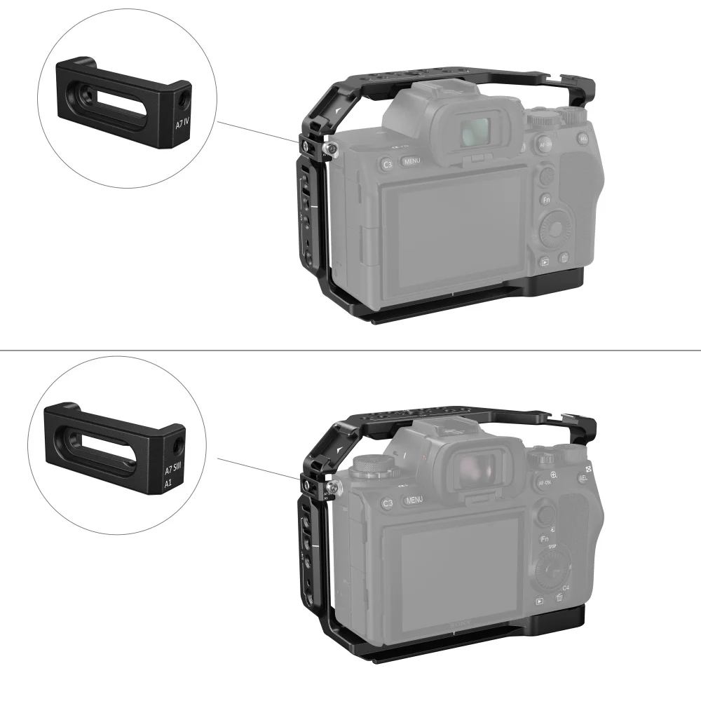 SmallRig 3667B for Sony Alpha 7R V/Alpha 7 IV/Alpha 7 S III/Alpha 1/Alpha 7R IV Full Camera Cage with Built-in Magnetic Spanner enlarge