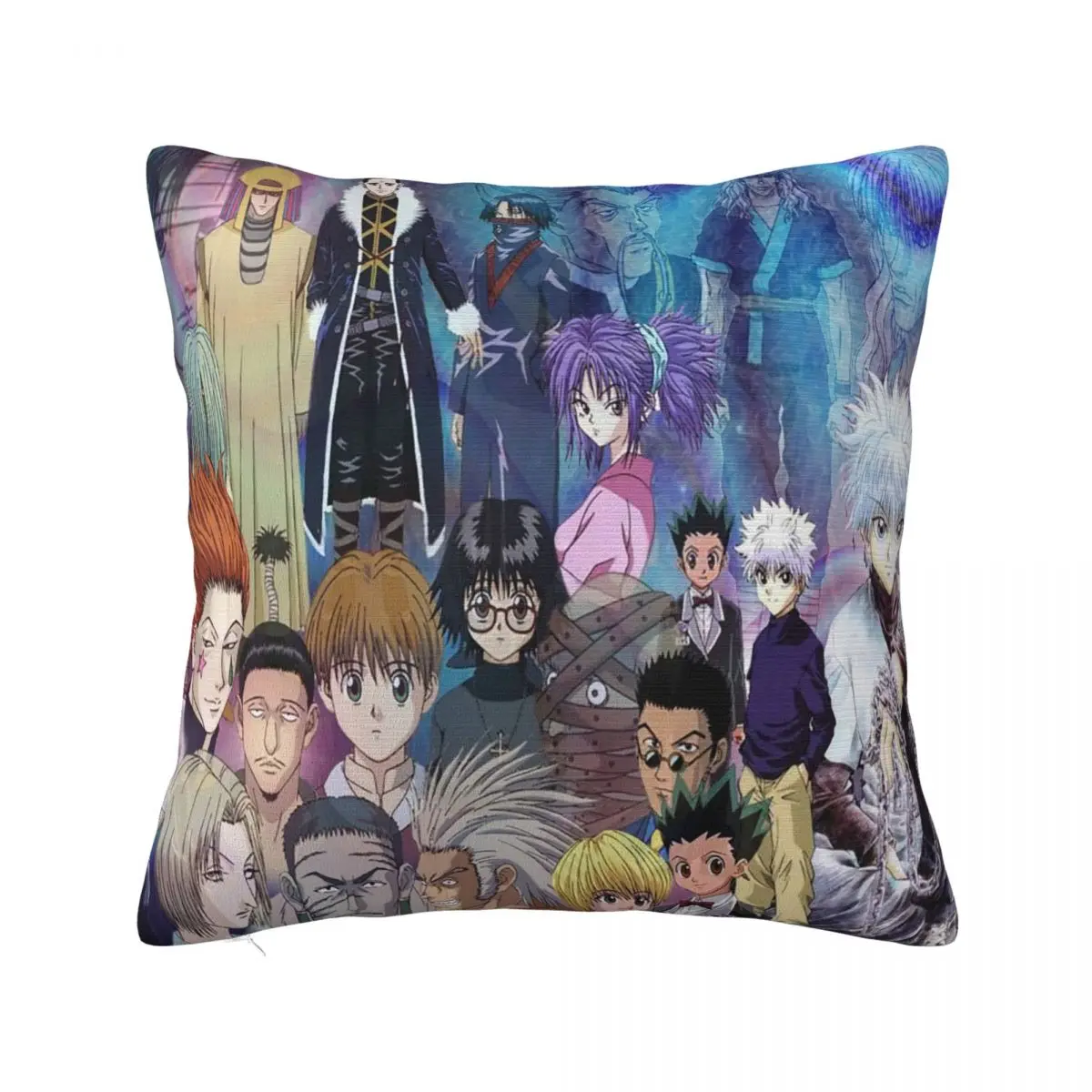 

Hunter X Hunter Anime Pillowcase Printed Polyester Cushion Cover Decor Manga Japan Pillow Case Cover Home Square 40X40cm