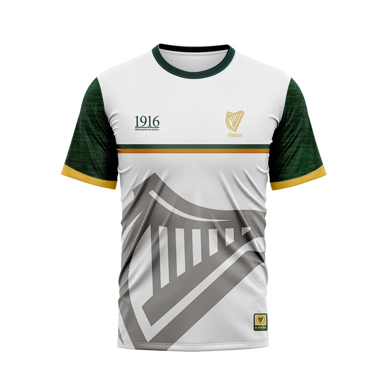 

1916 GAA Michael Collins Commemoration Jersey Ireland Men's Shirt Top Quality Free Delivery Size: S-5XL