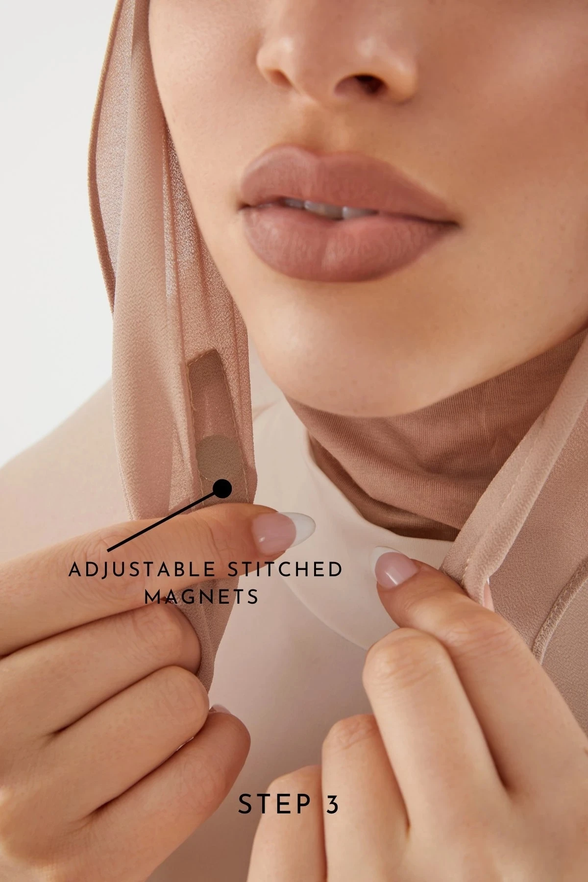 premium heavy Chiffon hijab With magnet good stitching plain high quality instant hijab scarf hijabs long shawl Ready to Wear
