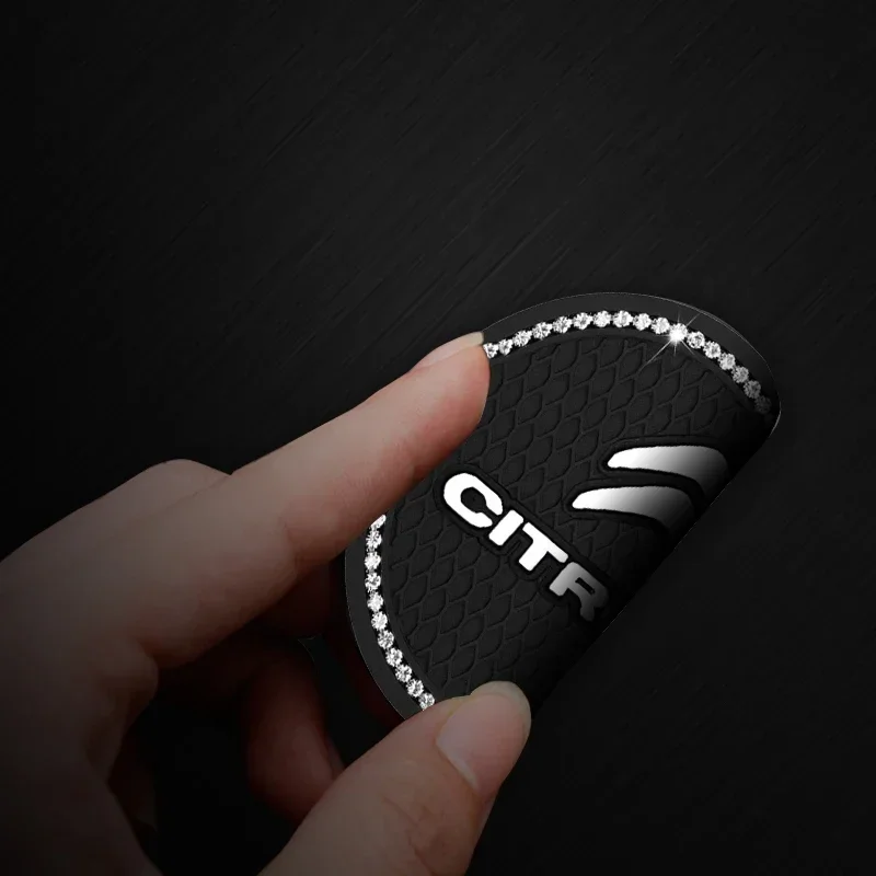 Силиконовая автомобильная внутренняя противоскользящая накладка для чашки воды