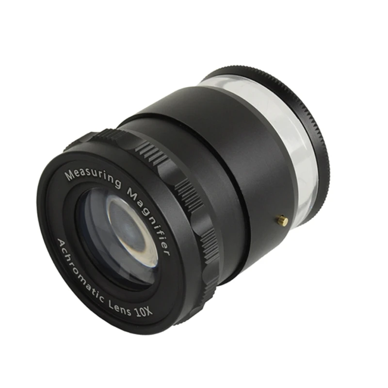 10-кратная лупа с 8-кратной светодиодной подставкой измерительная масштабная