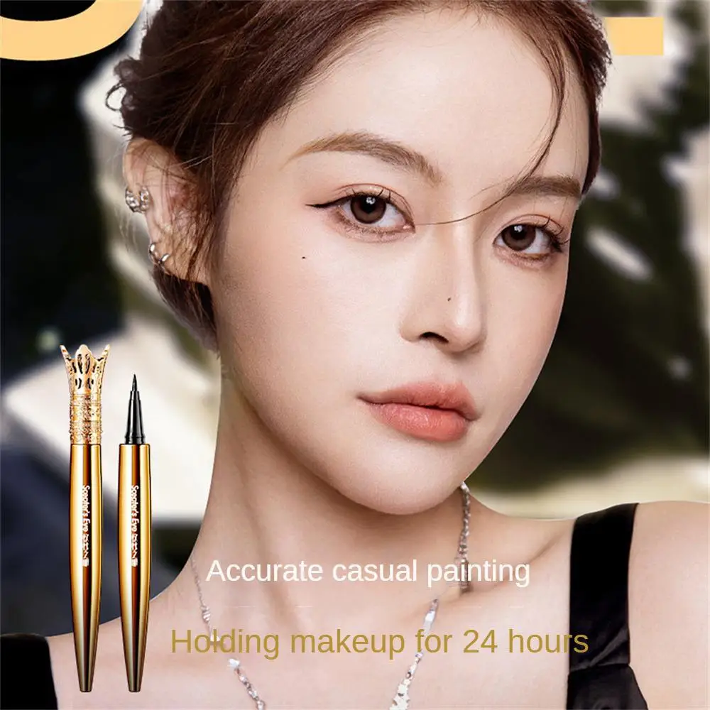 

1pc Scepter Eyeliner Pencil Eye Cosmetic Lasting Waterproof Smooth Fast Dry Non Smudge Easy To Color Liquid Eye Liner Cosmetic