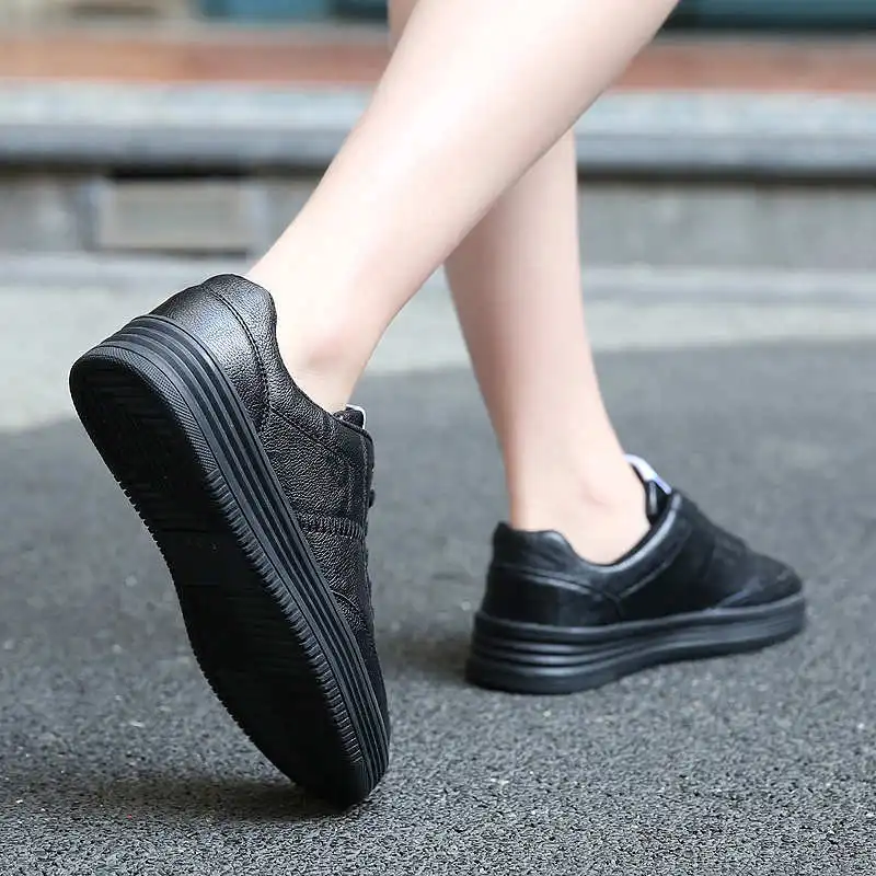 

Cushion Men's Sport Shoes Thick Bottomed Running Sneakers Tenis Masculino Shoes Men's Sports Mesh Men's Leather Sneakers Tennis