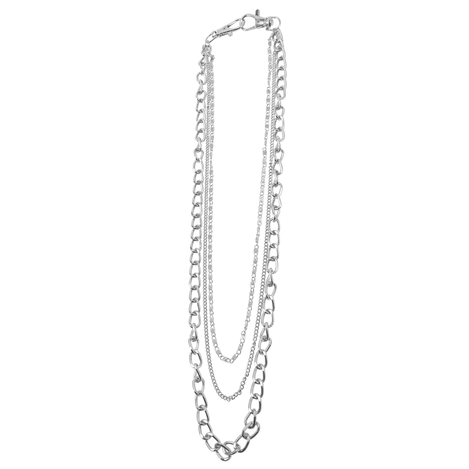 

Chain Pants Watch Jeans Punk Chains Pocket Resistant Wear Portable Belt Hop Hip Waist Delicate Accessory Supply Decorative