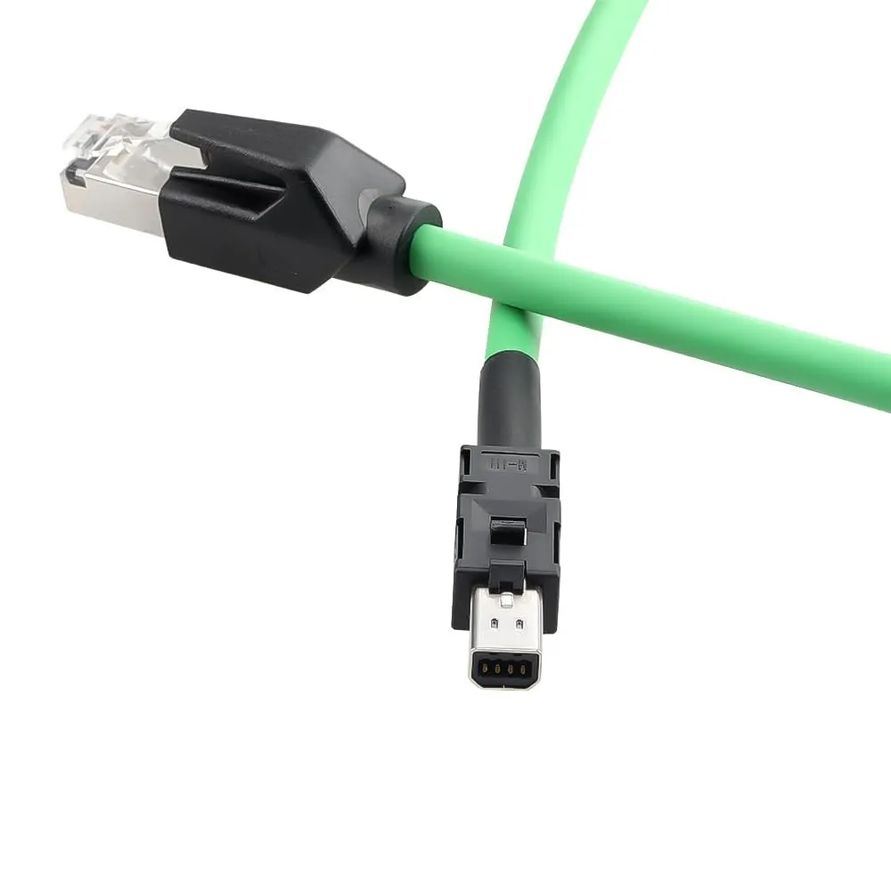 Фото Промышленные коммуникационные сервокабели Mechatrolink III RJ45-IMI для контроллеров приводов Yaskawa Sigma-7, кабельный комплект HighFlex №3