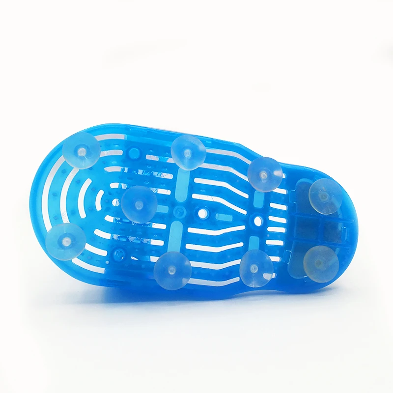 Пластиковые массажные тапочки для ванны и душа обувь щетка пемза из камней