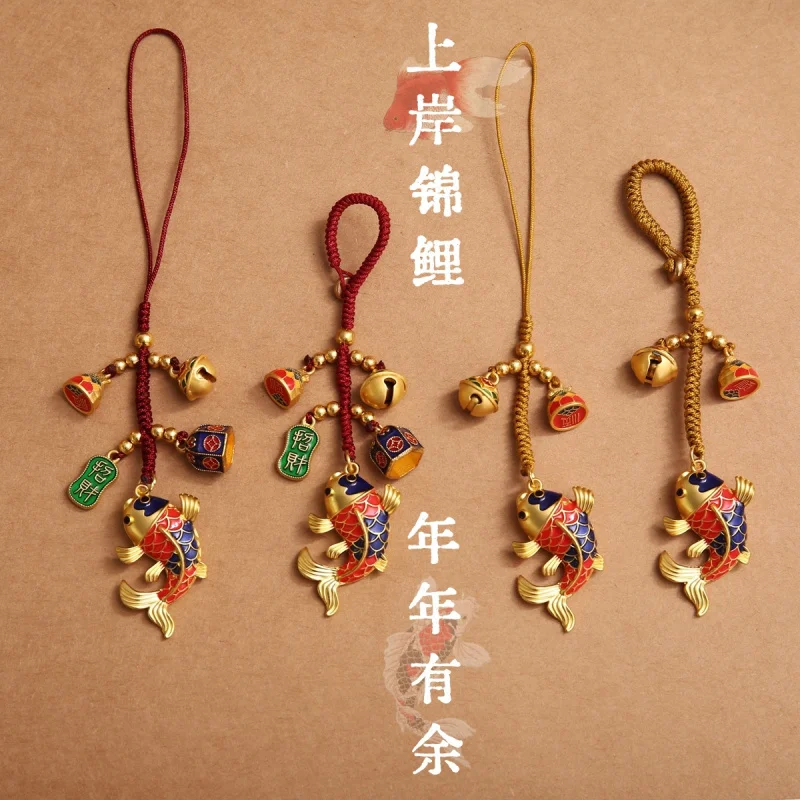 Аллювиальное золото в китайском стиле высококачественная медь счеты кулон для