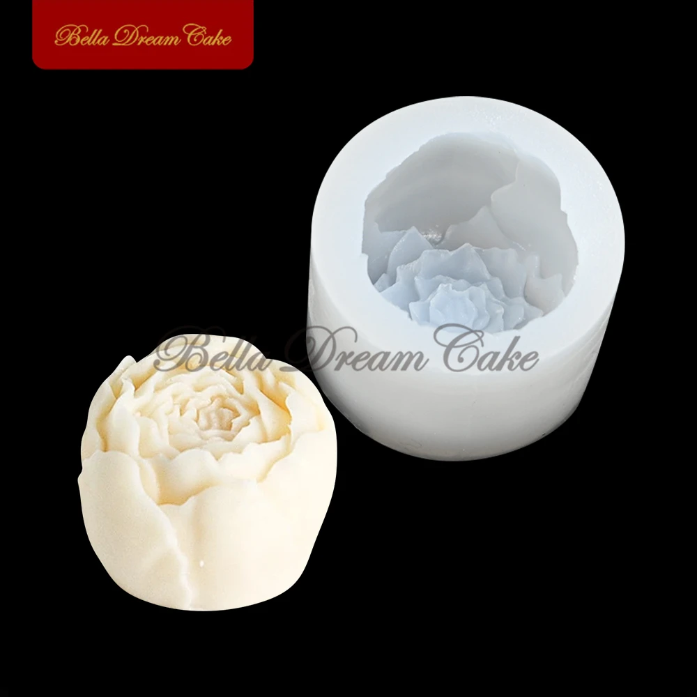 

Силиконовые формы для торта 3D роза/пион