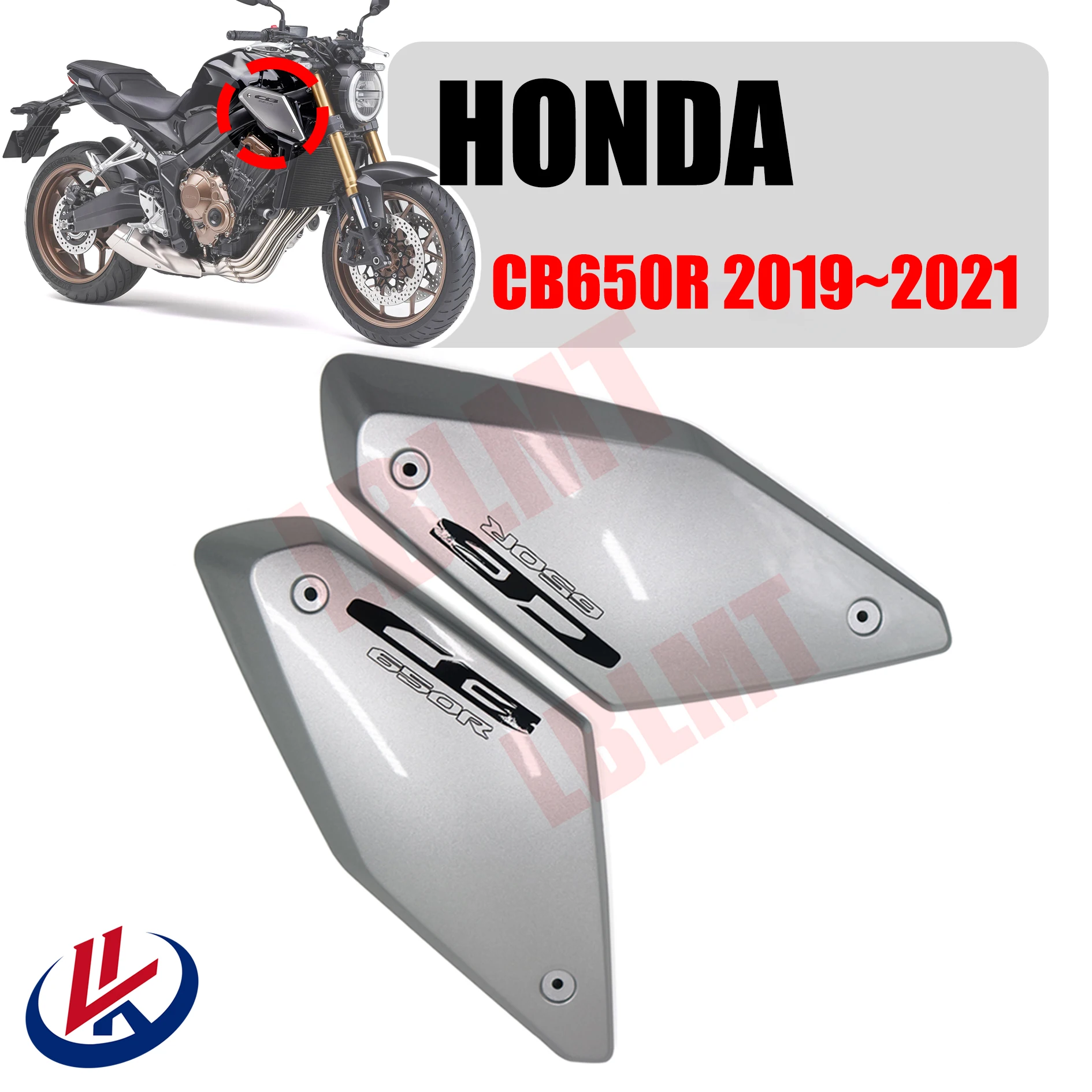 

For HONDA CB650R CB 650R CB 650R 2019 2020 2021 Tank Frame Side Panel Cover Shell Protector Fairing Kit Motorcycle Accessories