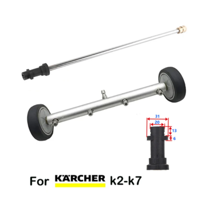 

Для Karcher Hd K2 K3 K4 K5 K6 K7 Очиститель высокого давления Очиститель ходовой части Водяная метла Омыватель Вентилятор Сопло CarCleaning Car Tools