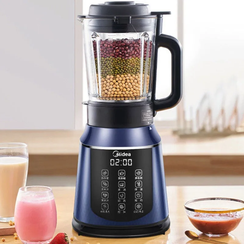 

Midea 1.5L Multifunction Heating Juicer Minced Meat Machine Soybean Machine HighSpeed Blender Soy Milk Maker Breakfast Babycook