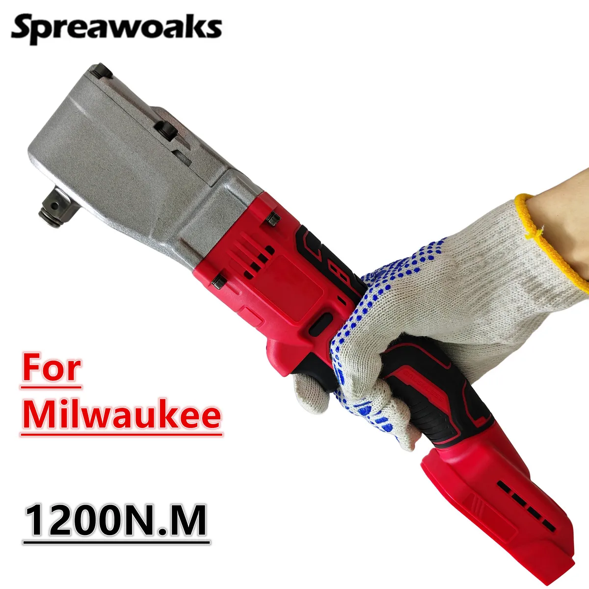 

Аккумуляторный ключ Spreawoaks 18 В 1200 Нм 1/2 дюйма 2 скорости