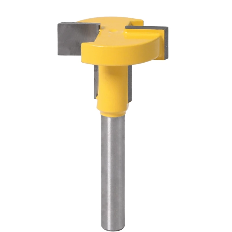 

6mm Shank T-Slot T-Track Slotting Router Bit for Woodworking Chisel Cutter Tool