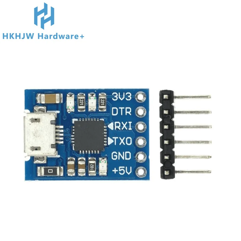 Преобразователь CJMCU CP2102 с разъемом Type-C MICRO USB на Модуль UART TTL 6-контактный
