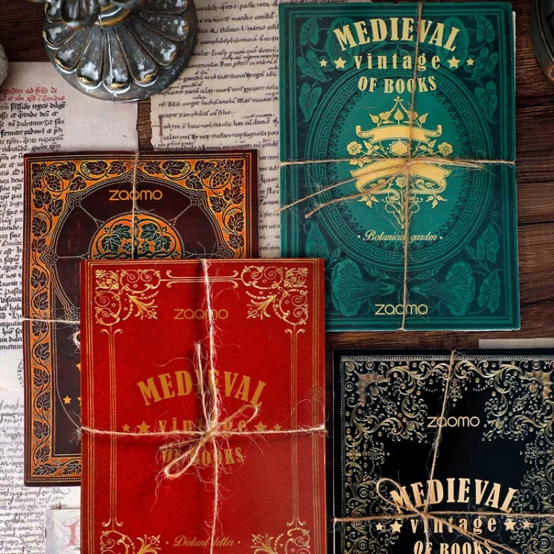 

10Pcs Pages Vintage Handmade Scrapbook Paper Magazine Newspaper Sheet Music Kraft Paper for Background